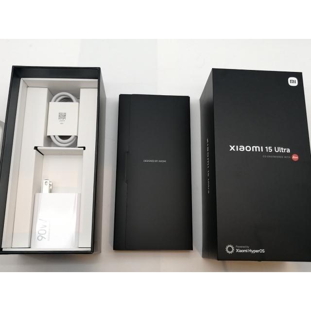 中古】Xiaomi 国内版【SIMフリー】 Xiaomi 15 Ultra (フォトグラフィー