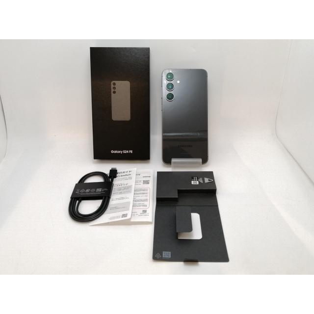 【中古】SAMSUNG au 【SIMフリー】 Galaxy S24 FE グラファイト 8GB 128GB SCG30【津田沼】保証期間１ヶ月【ランクA】の画像