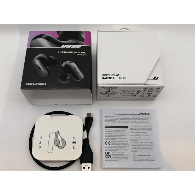 中古】BOSE QuietComfort Ultra Earbuds [ブラック]【津田沼】保証期間