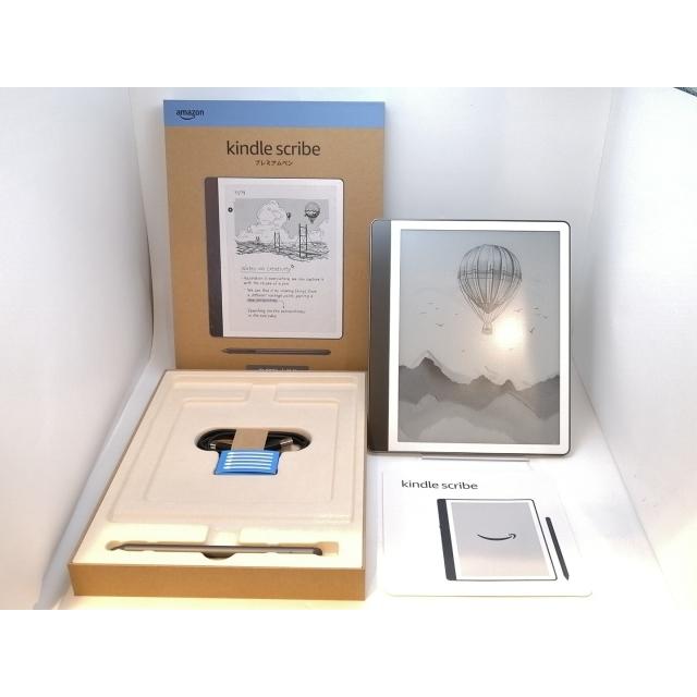 新品未開封 Kindle Scribe 32GB プレミアムペン付きタングステン 中古】Amazon Kindle Scribe (2024) 32GB タングステン プレミアムペン