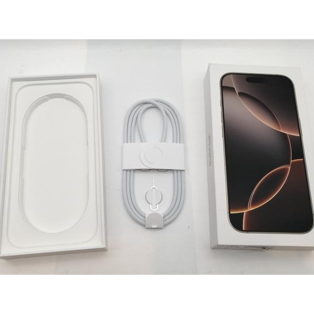 中古】Apple 国内版 【SIMフリー】 iPhone 16 Pro 128GB デザート