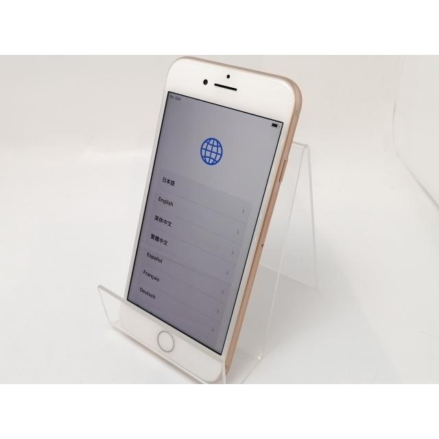 中古】Apple docomo 【SIMロック解除済み】 iPhone 8 64GB ゴールド