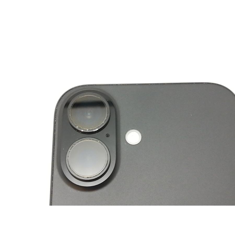 【中古】Apple au 【SIMフリー】 iPhone 16 128GB ブラック MYDQ3J/A【DS秋葉】保証期間１ヶ月【ランクB】の画像