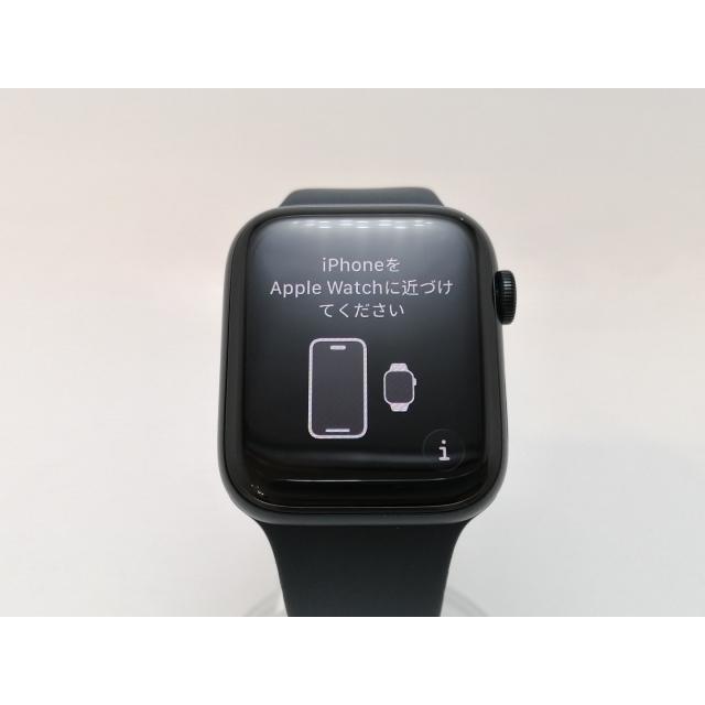 新品 アップルウォッチSE2  44mm GPSモデル アルミニウム  ミッドナイトスポーツバンド MNK03J/A 2023/01/16 中古】Apple Apple Watch SE2 44mm GPS ミッドナイトアルミニウム
