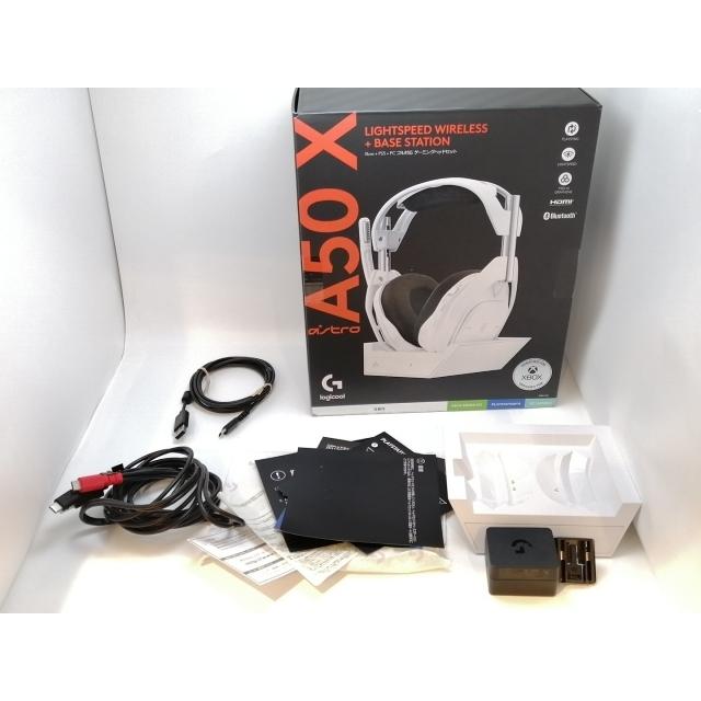 中古】Logicool ASTRO A50 X A50X-WH＋ベースステーション [ホワイト