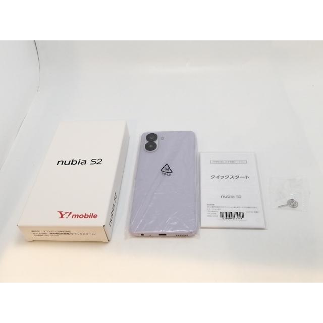 中古】Nubia ymobile 【SIMフリー】 nubia S2 6GB 128GB ラベンダー