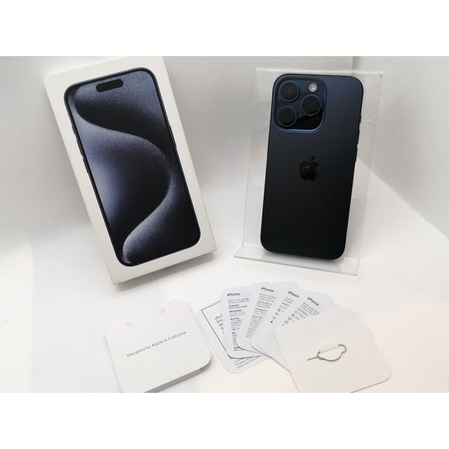 中古】Apple 海外版 【SIMフリー】 iPhone 15 Pro 512GB ブルー