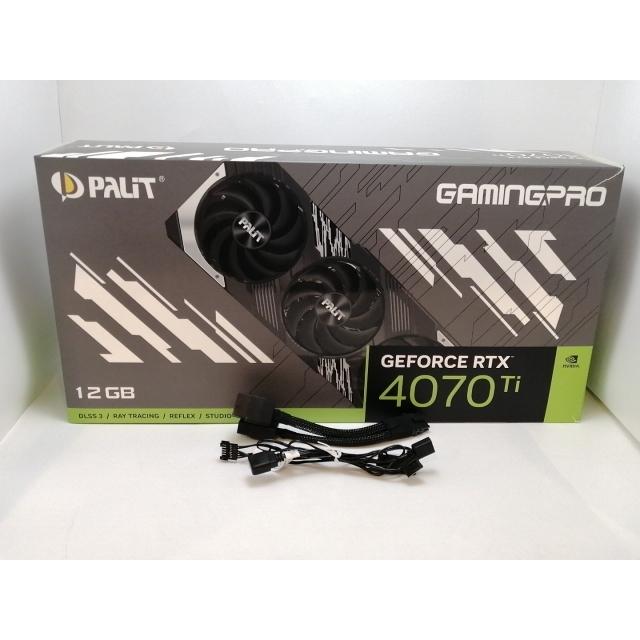 【中古】Palit NED407T019K9-1043A  (GeForce RTX 4070 Ti GamingPro 12GB)  RTX4070Ti/12GB (GDDR6X)【津田沼】保証期間１週間の画像