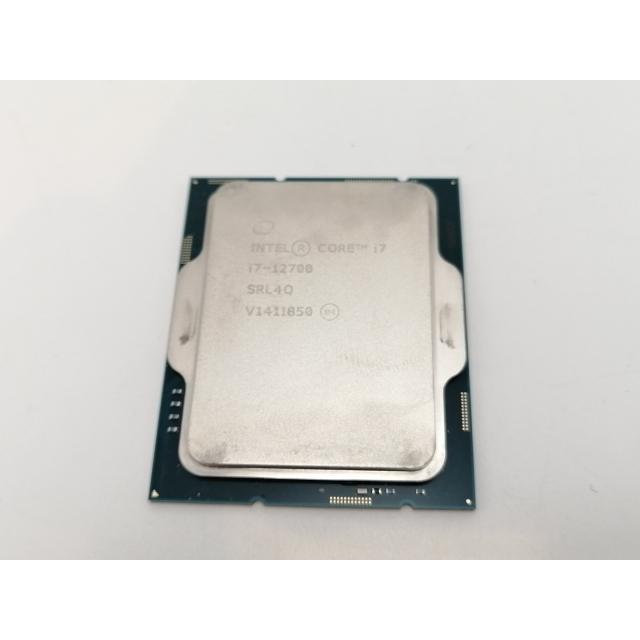 中古】Intel Core i7-12700(2.1GHz) Box LGA1700/12C(P:8C/E:4C)/20T