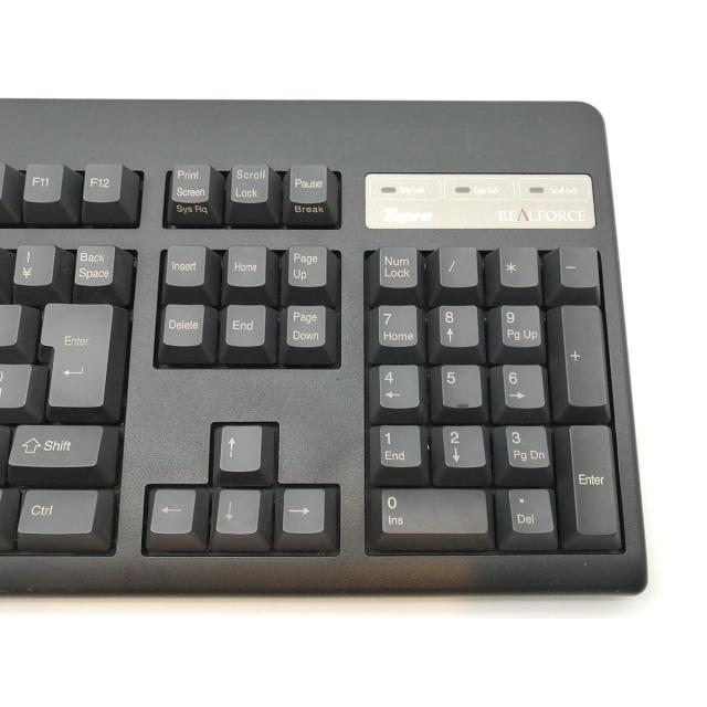 中古】東プレ SJ08B0 Realforce 108UBK ブラック USB【津田沼】保証