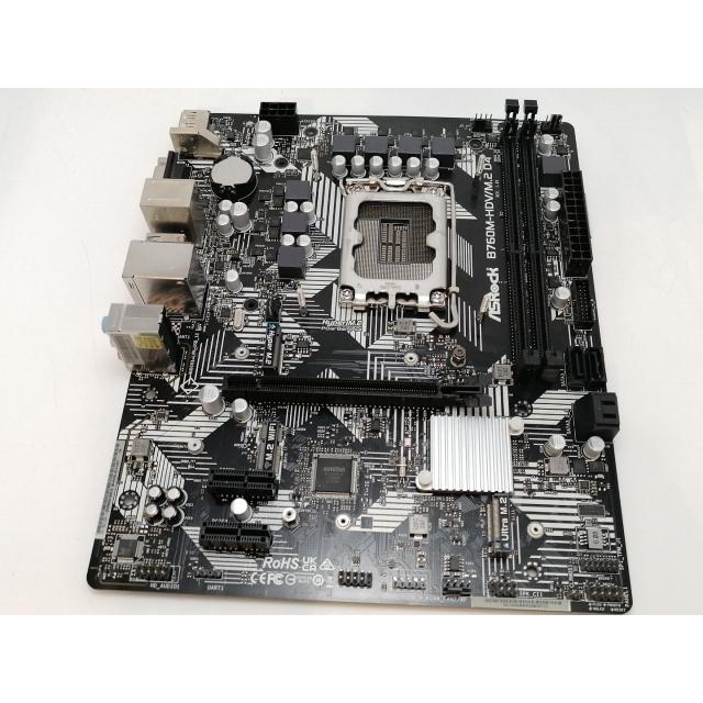 【中古】マザボ ASRock B760M-HDV/M.2 D4 中古】ASRock B760M-HDV/M.2 D4 B760(DDR4)/LGA1700/MicroATX【津田沼