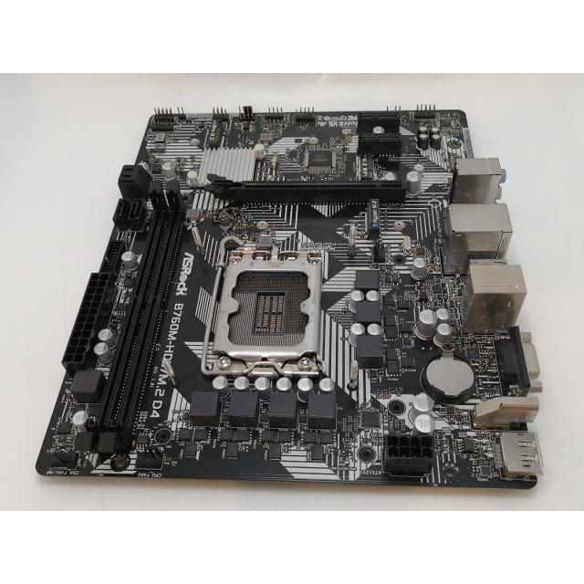 中古】ASRock B760M-HDV/M.2 D4 B760(DDR4)/LGA1700/MicroATX【津田沼