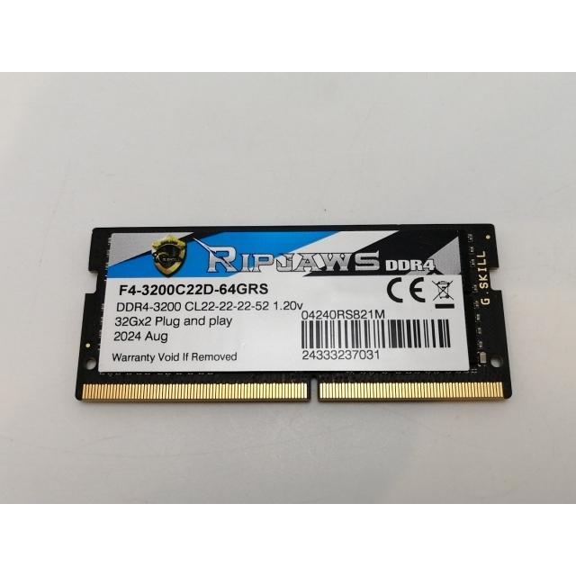 中古】260PIN 32GB DDR4-3200(PC4-25600) SODIMM【ノートPC用