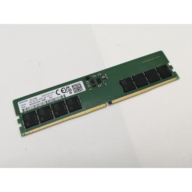 【中古】Samsung 16GB×2 DDR5 5600 デスクトップ 中古】DDR5 16GB DDR5-5600(PC5-44800)【デスクトップPC用】【津田沼