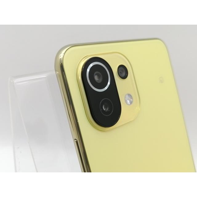 中古】Xiaomi 国内版 【SIMフリー】 Mi 11 Lite 5G シトラスイエロー