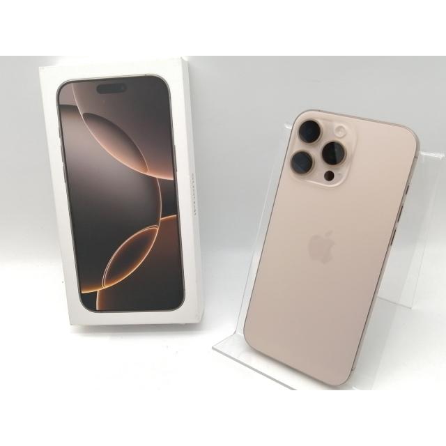 【中古】Apple docomo 【SIMフリー】 iPhone 16 Pro Max 256GB デザートチタニウム MYWJ3J/A【DS秋葉】保証期間１ヶ月【ランクB】の画像