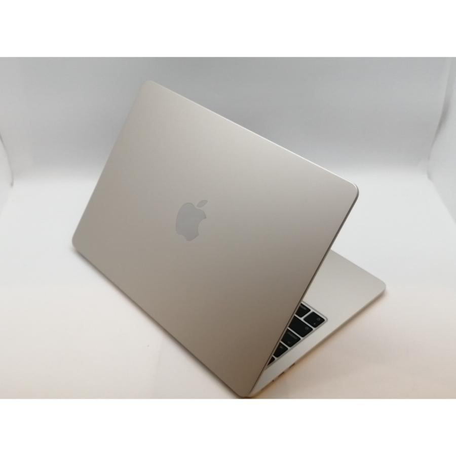 【中古】Apple MacBook Air 13インチ  M3(CPU:8C/GPU:10C) 16GB/512GB スターライト MXCU3J/A (13インチ, M3, 2024)【津田沼】保証期間１ヶ月【ランクA】の画像