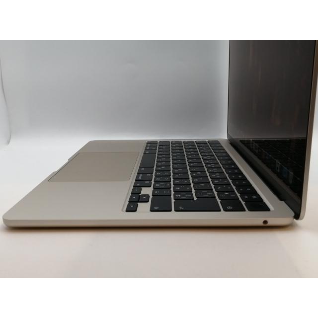 【中古】Apple MacBook Air 13インチ  M3(CPU:8C/GPU:10C) 16GB/512GB スターライト MXCU3J/A (13インチ, M3, 2024)【津田沼】保証期間１ヶ月【ランクA】の画像