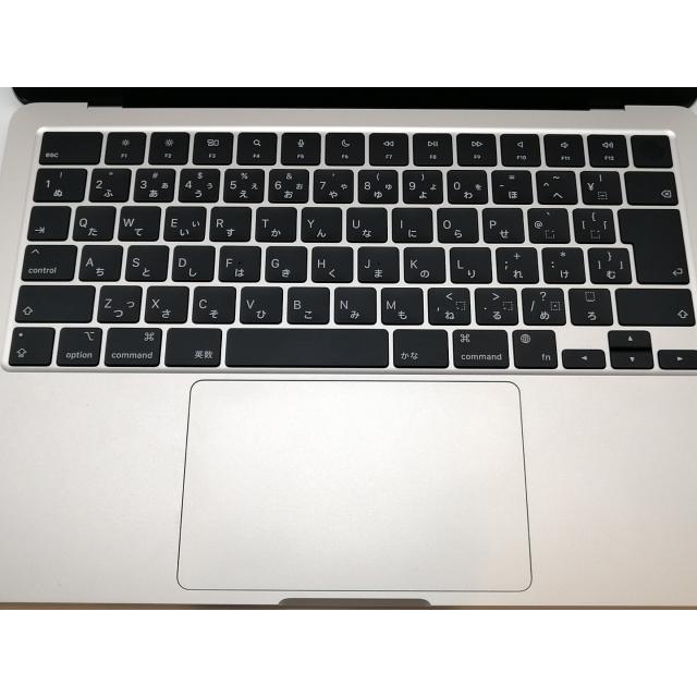 【中古】Apple MacBook Air 13インチ  M3(CPU:8C/GPU:10C) 16GB/512GB スターライト MXCU3J/A (13インチ, M3, 2024)【津田沼】保証期間１ヶ月【ランクA】の画像
