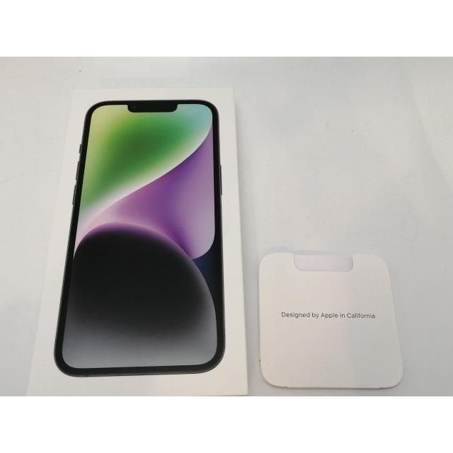 【中古】Apple SoftBank 【SIMフリー】 iPhone 14 256GB ミッドナイト MPVW3J/A【津田沼】保証期間１ヶ月【ランクC】の画像