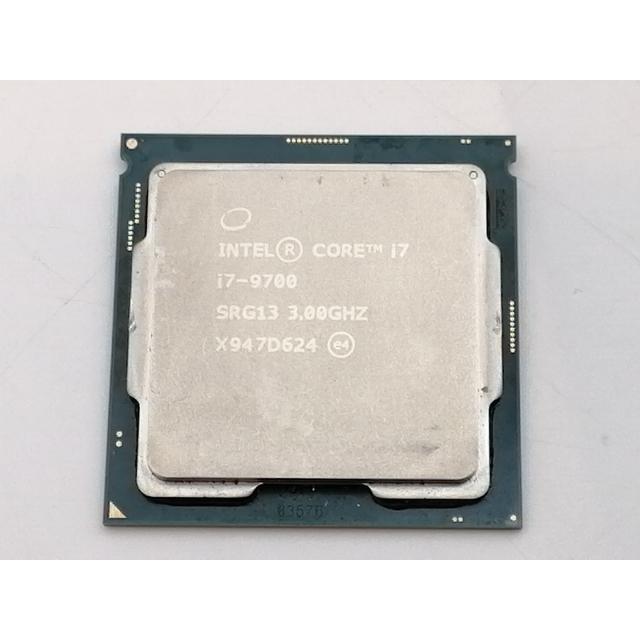 中古】Intel Core i7-9700 (3GHz/TB:4.7GHz/SRG13/R0) bulk LGA1151/8C