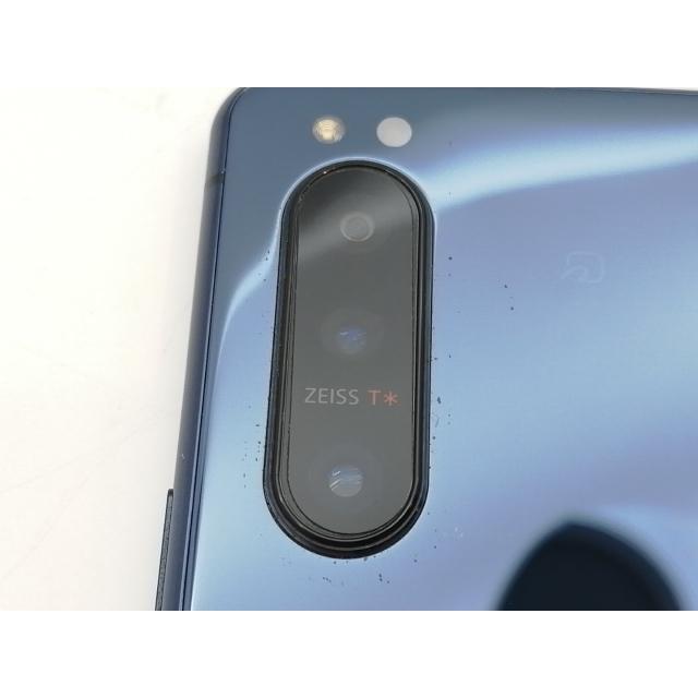 Xperia 5 ll ブルー128GB SIMロック解除済み 中古】SONY au 【SIMロック解除済み】 Xperia 5 II ブルー 8GB 128GB