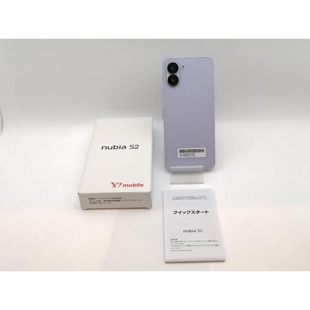 中古】Nubia ymobile 【SIMフリー】 nubia S2 6GB 128GB ラベンダー