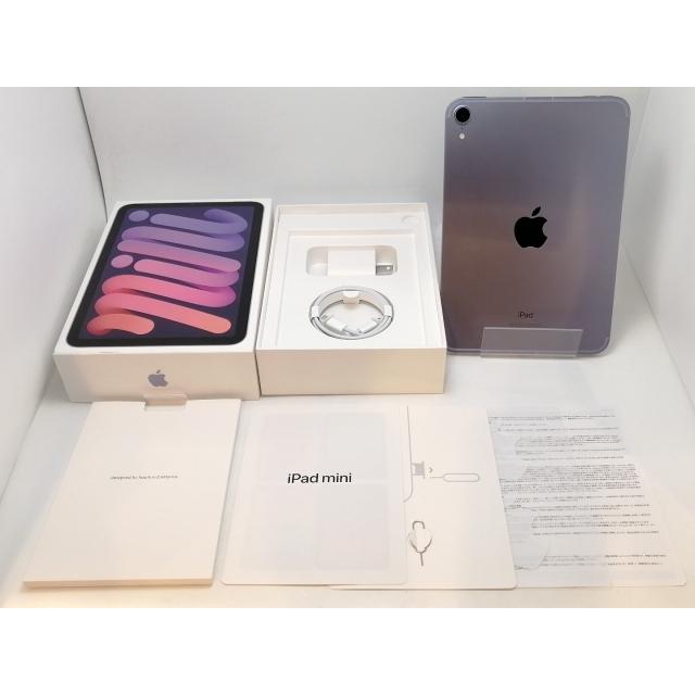 【中古】Apple 国内版 【SIMフリー】 iPad mini（第6世代/2021） 64GB パープル MK8E3J/A【津田沼】保証期間１ヶ月【ランクB】の画像