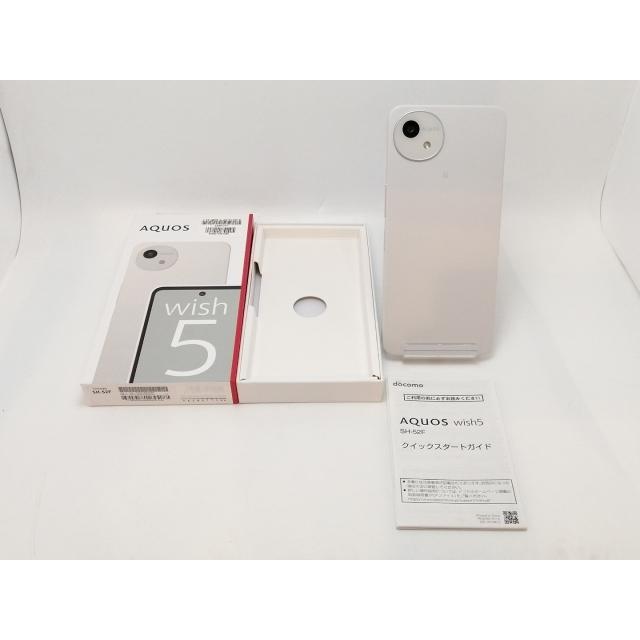 中古】SHARP docomo 【SIMフリー】 AQUOS wish5 ユキ 4GB 64GB SH-52F