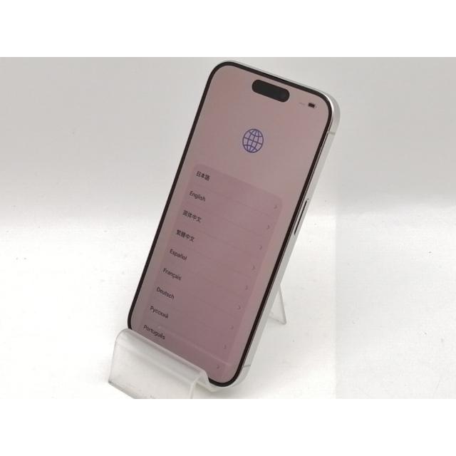 中古】Apple 国内版 【SIMフリー】 iPhone 15 Pro 256GB ホワイト