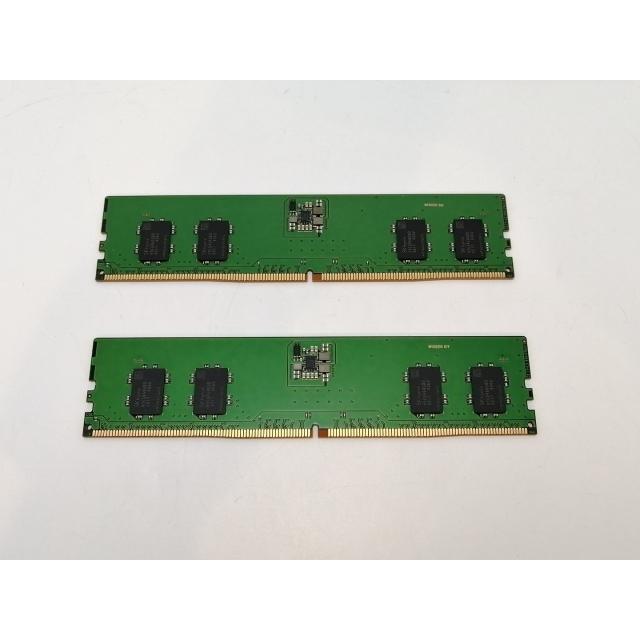 中古】DDR5 8GB 2枚組（合計16GB） DDR5-5600(PC5-44800