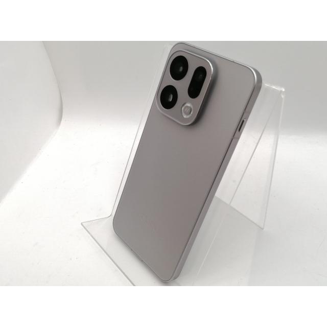 【美品/使用期間短】OPPO Find X9 国内版SIMフリーモデル 中古】Oppo 国内版 【SIMフリー】 OPPO Find X9 チタニウムグレー 16GB