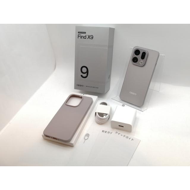 中古】Oppo 国内版 【SIMフリー】 OPPO Find X9 チタニウムグレー 16GB