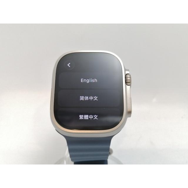中古】Apple Apple Watch Ultra3 49mm Cellular ナチュラルチタニウム 