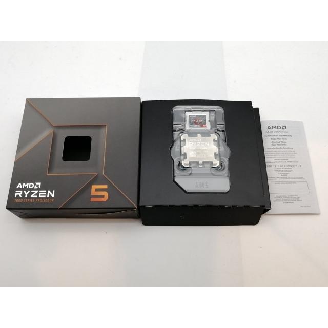 中古】AMD Ryzen 5 7600X (4.7GHz/TC:5.3GHz) BOX AM5/6C/12T/L3 32MB