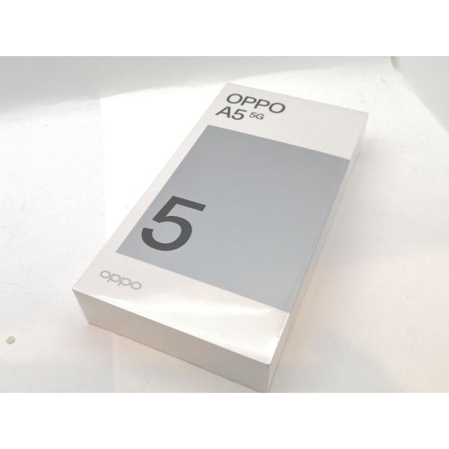 未使用】Oppo UQmobile 【SIMフリー】 OPPO A5 5G 4GB 128GB グリーン