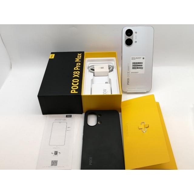 中古】Xiaomi 国内版 【SIMフリー】 POCO X8 Pro Max ホワイト 12GB