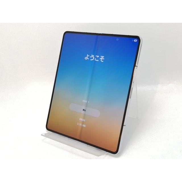 中古】SAMSUNG au 【SIMフリー】 Galaxy Z Fold5 アイシーブルー 12GB