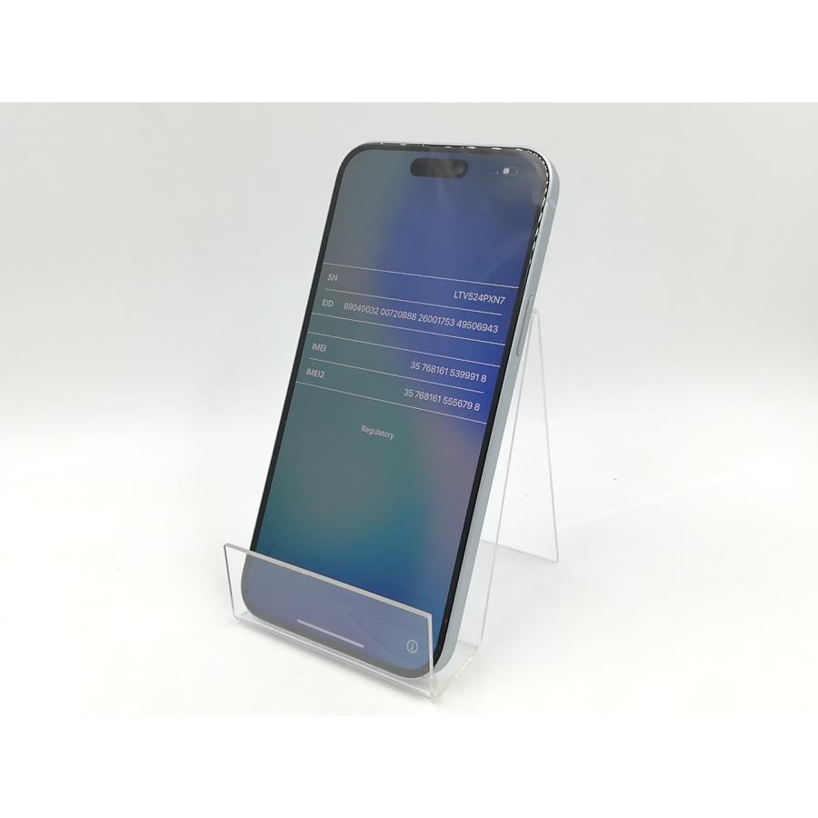 中古】Apple 国内版 【SIMフリー】 iPhone 15 Plus 256GB ブルー