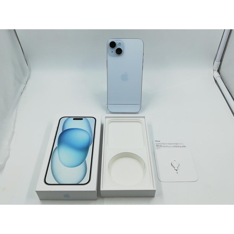 中古】Apple 国内版 【SIMフリー】 iPhone 15 Plus 256GB ブルー