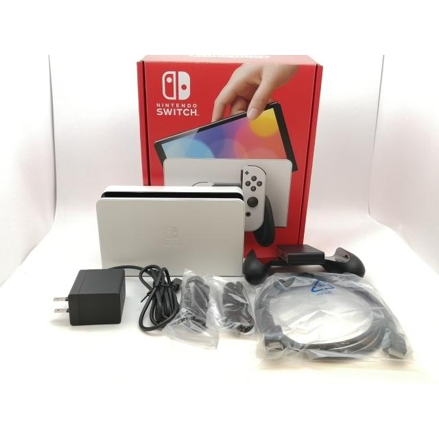 中古】Nintendo Switch 本体 (有機ELモデル) HEG-S-KAAAA ホワイト