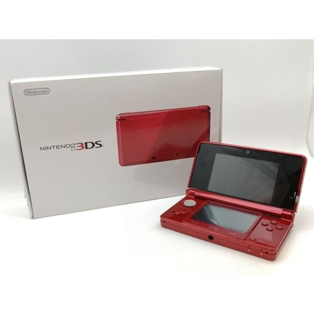 任天堂 - 任天堂　Nintendo　ニンテンドー 3DS 本体 メタリックレッド　CTR-S-RDBA　動作確認済 中古】Nintendo ニンテンドー3DS （メタリックレッド）CTR-S-RDBA