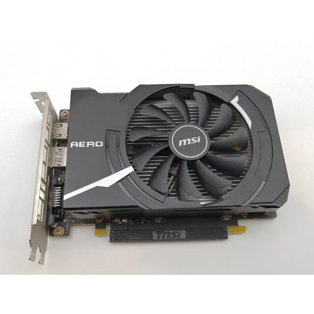 中古品 msi AERO ITX GEFORCE GTX 1650 4GOC 中古】MSI GeForce GTX 1650 AERO ITX 4G OC GTX1650/4GB(GDDR5)/PCI-E