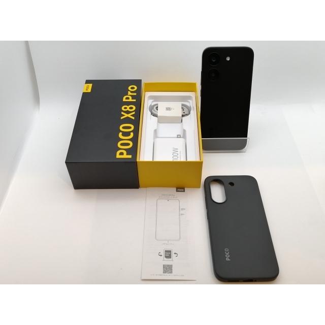 中古】Xiaomi 国内版 【SIMフリー】 POCO X8 Pro ブラック 8GB 256GB