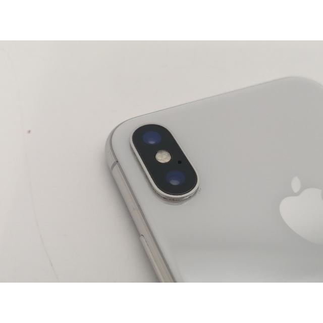 中古】Apple SoftBank 【SIMロックあり】 iPhone X 256GB シルバー
