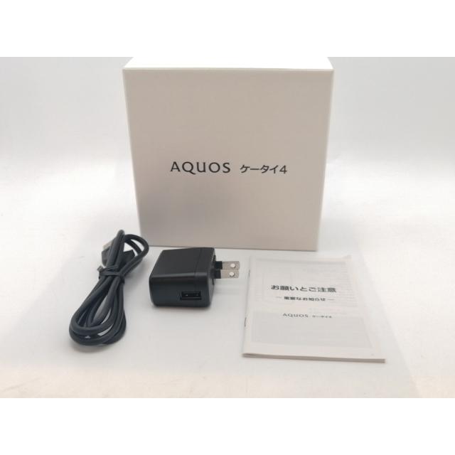 中古】SHARP SoftBank 【SIMフリー】 AQUOS ケータイ4 A205SH ホワイト
