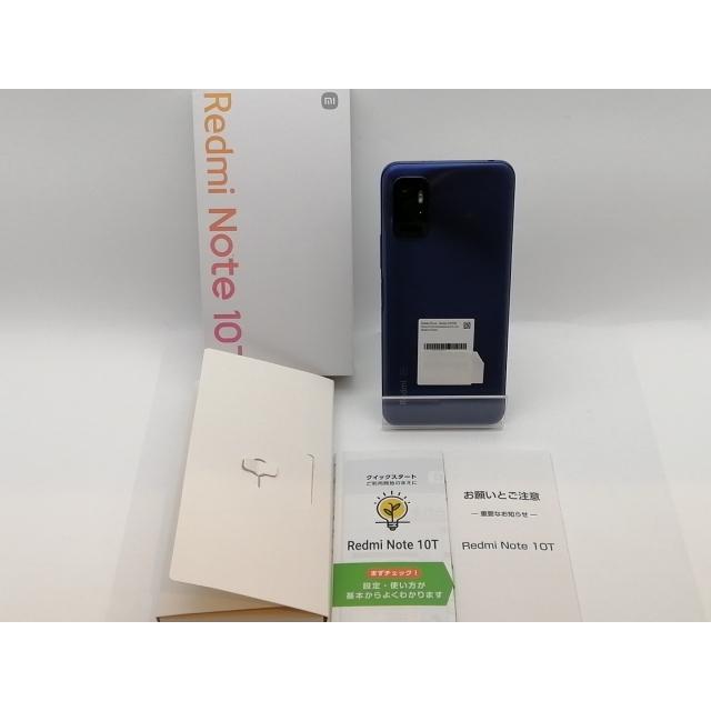中古】Xiaomi SoftBank 【SIMフリー】 Redmi Note 10T ナイトタイム