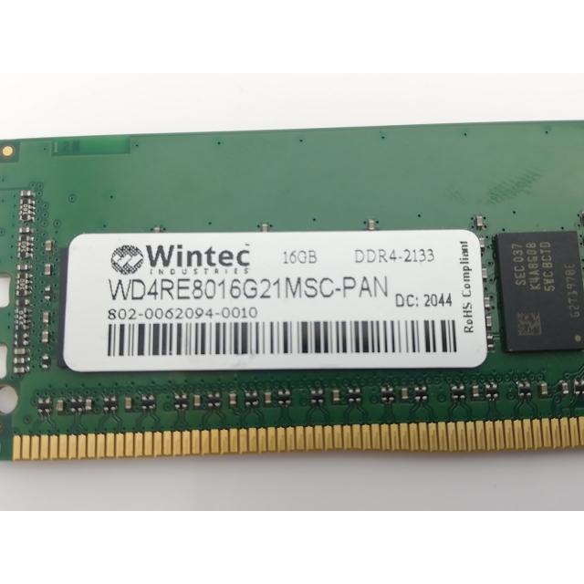 中古】DDR4 16GB PC4-17000(DDR4-2133) Registered/ECC【サーバー用