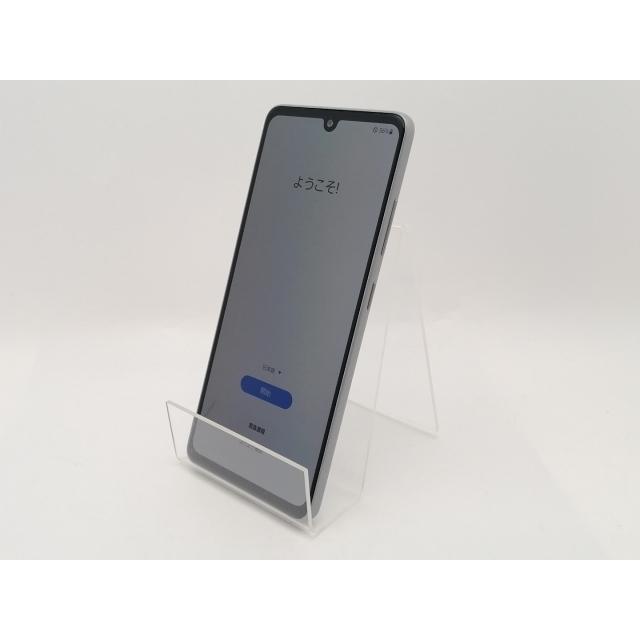 中古】SAMSUNG au 【SIMロック解除済み】 Galaxy A41 ホワイト 4GB