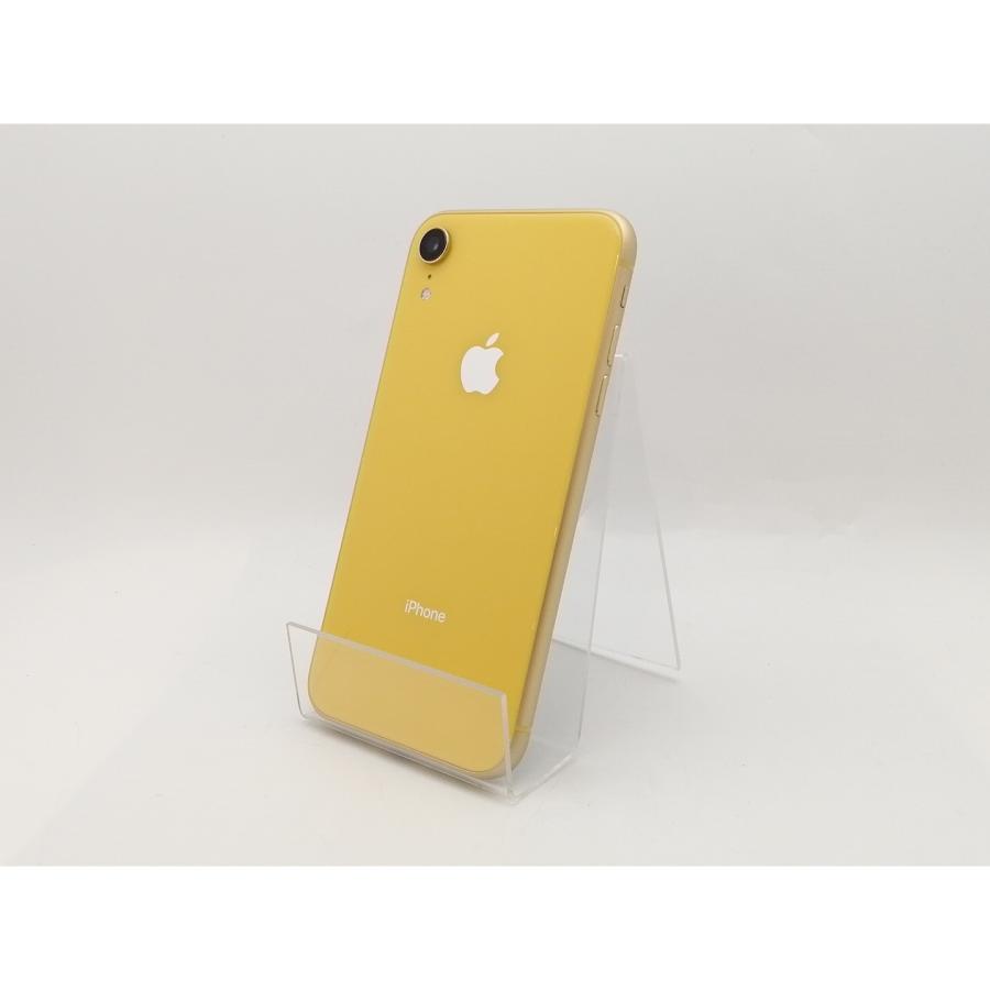 中古】Apple 国内版 【SIMフリー】 iPhone XR 128GB イエロー MT0Q2J/A